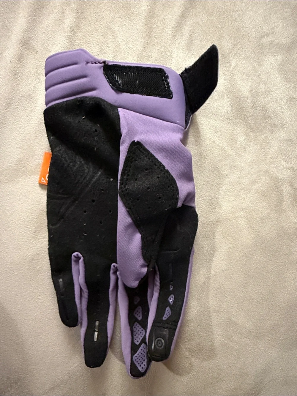 NWOT Troy Lee Designs Women’s Gambit Bike Riding Gloves Deep Purple/Black Small